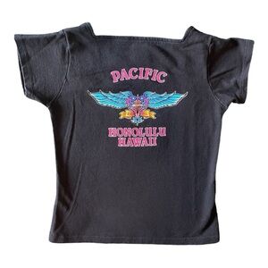 Vintage 1999 Harley Davidson Pacific Honolulu Hawaii Tshirt Women’s Small